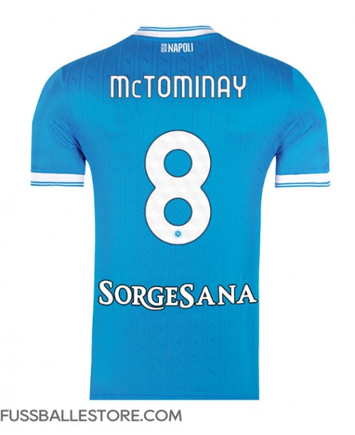 Günstige SSC Napoli Scott McTominay #8 Heimtrikot 2025-26 Kurzarm Günstige SSC Napoli Scott McTominay #8 Heimtrikot 2025-26 Kurzarm
